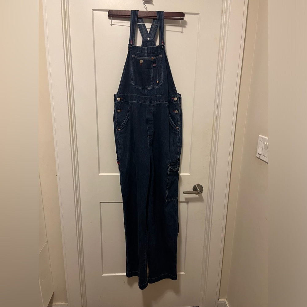 Vintage westco carpenter overalls   XL